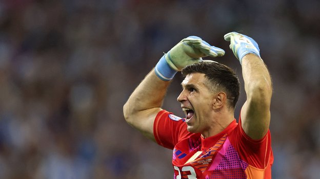 Вратарь сборной Аргентины Эмилиано Мартинес.