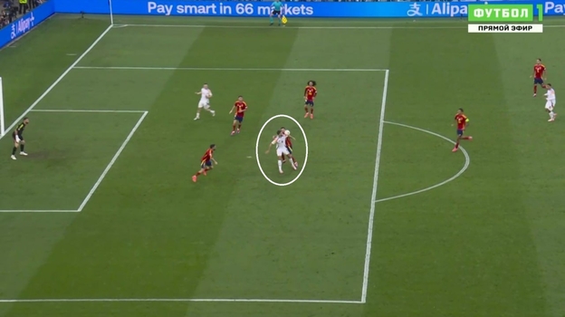 Испания — Германия: Фюллькруг в офсайде.