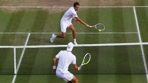 Даниил Медведев и Ян-Леннард Штруфф.