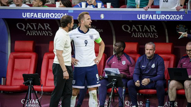 Гарет Саутгейт и Гарри Кейн.