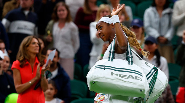 Коко Гауфф. Теннисистка Коко Гауфф.