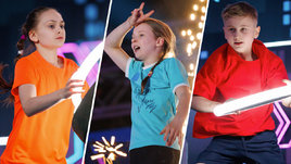 Участники финального выпуска шоу «Суперниндзя. Дети»