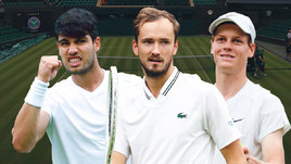 Медведев победил Синнера и в полуфинале сыграет с Алькарасом. Онлайн-трансляция Уимблдона