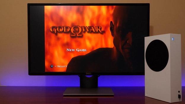 Эмулятор PS2 на Xbox Series S.