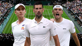 Рыбакина вышла в полуфинал, соперник Джоковича снялся. Онлайн-трансляция Уимблдона