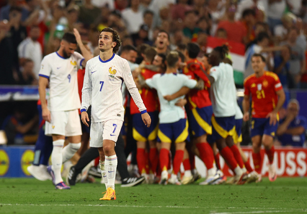 Антуан Гризманн. Футболист сборной Франции Антуан Гризманн