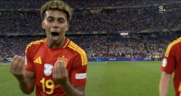 Ламин Ямаль после матча с Францией.