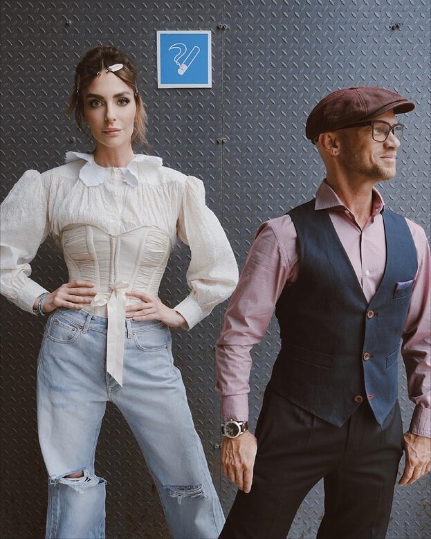 Екатерина Варнава и Митя Хрусталев.