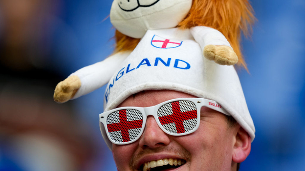 Болельщик сборной Англии.