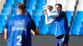 Французский регбист Оскар Жегу.