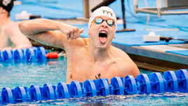 Пловец Илья Сибирцев.