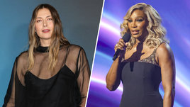 Теннисистки Мария Шарапова и Серена Уильямс