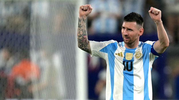 Лионель Месси. Футболист сборной Аргентины Лионель Месси