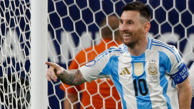 Лионель Месси. Футболист сборной Аргентины Лионель Месси