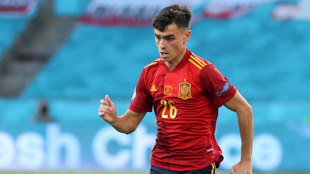 Педри. Футболист сборной Испании Педри