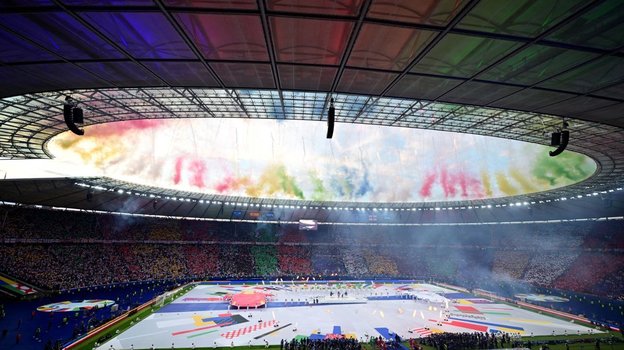 Церемония закрытия Евро-2024.