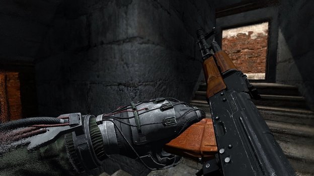 Этот скриншот можно было бы спутать со S.T.A.L.K.E.R. 2, но это всего лишь первая часть с установленными модами.