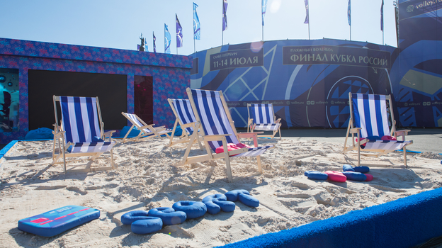 Этап Кубка России по пляжному волейболу.