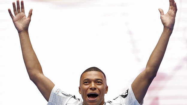 Футболист «Реала» Килиан Мбаппе.