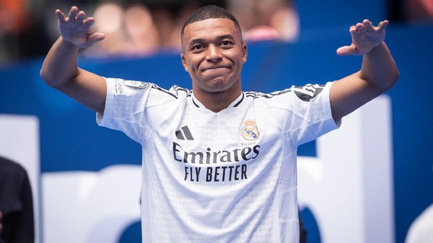 Футболист «Реала» Килиан Мбаппе.