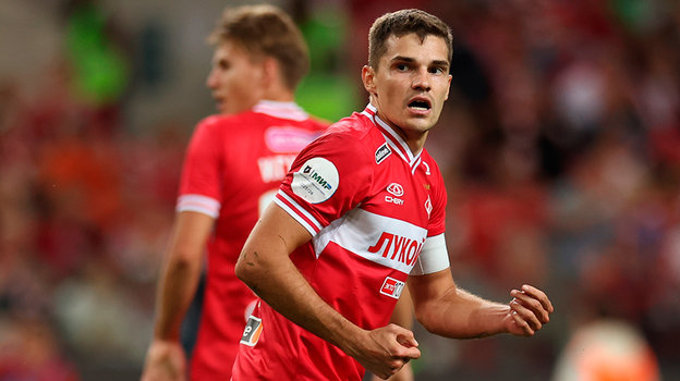 Роман Зобнин. Футболист «Спартака» Роман Зобнин.