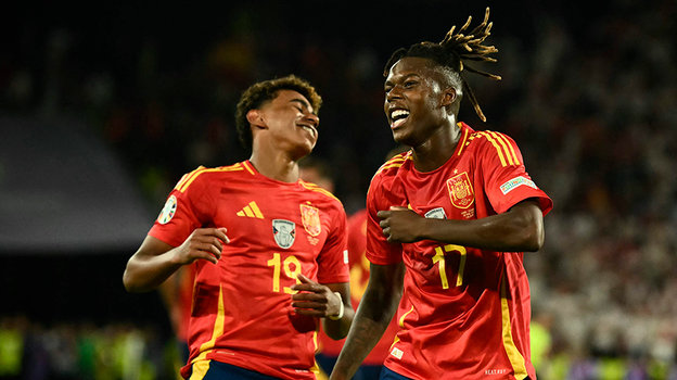 Ламин Ямаль и Нико Уильямс.