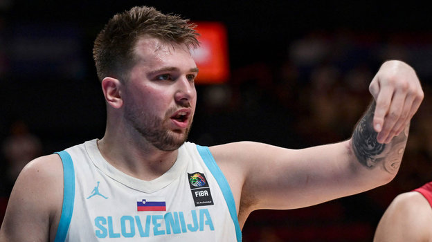 Лука Дончич. Баскетболист сборной Словении Лука Дончич