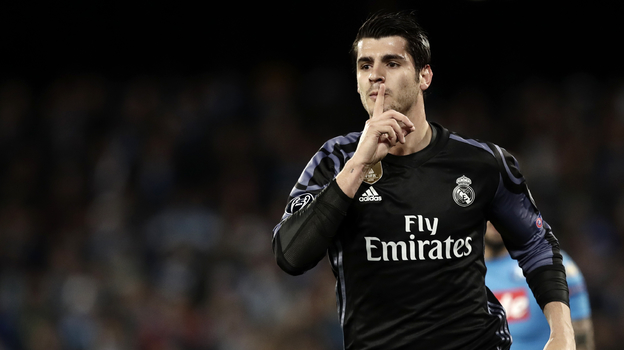 Альваро Мората в «Реале».