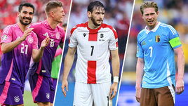 Илкай Гюндоган и Тони Кроос, Хвича Кварацхелия и Кевин де Брейне