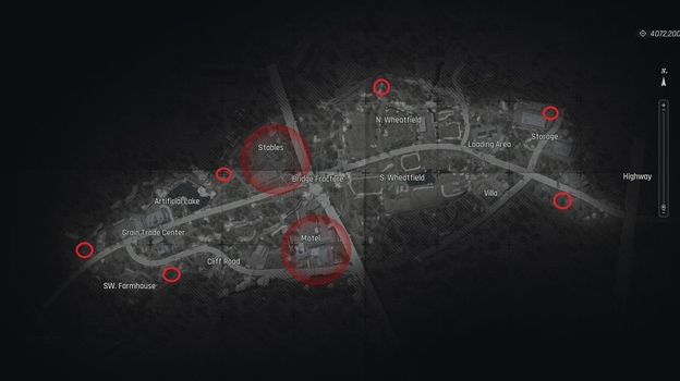 Все точки интереса в игре отображаются на карте красными ореолами. Так легко понять, где происходят основные битвы, в которых можно либо поучаствовать, либо просто пройти мимо и не испытывать судьбу.