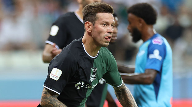 Федор Смолов. Футболист «Краснодара» Федор Смолов