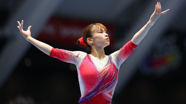 Аико Сугара. Гимнастка Аико Сугара