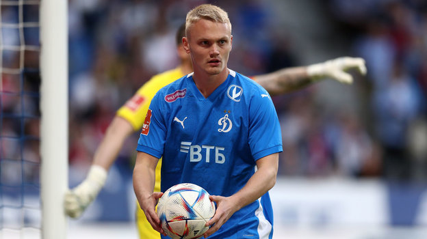 Константин Тюкавин. Футболист «Динамо» Константин Тюкавин