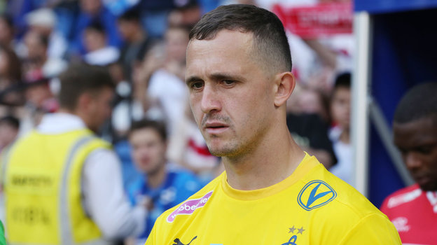 Андрей Лунев. Футболист «Динамо» Андрей Лунев