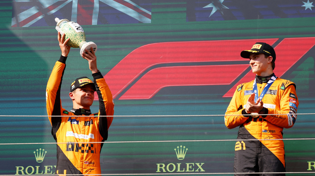 Оскар Пиастри и Ландо Норрис.