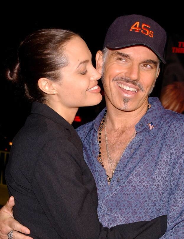 Анджелина Джоли с Билли Бобом Торнтоном.