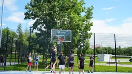 ПСБ открыл первый на Дальнем Востоке Центр уличного баскетбола. Это уже 19-я площадка в России