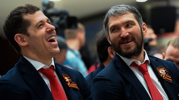 Евгений Малкин и Александр Овечкин.