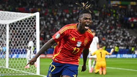 Футболист сборной Испании Нико Уильямс.