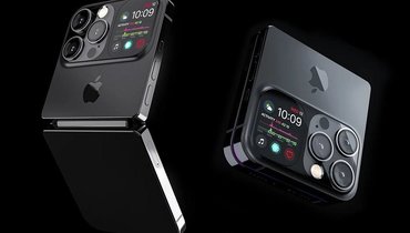 Потенциальный дизайн iPhone Flip.