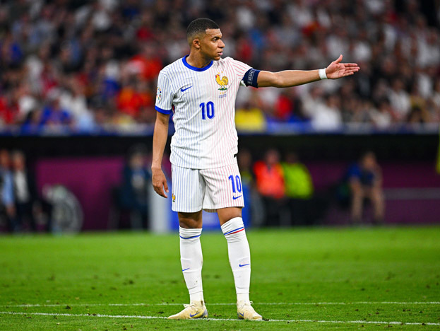 Килиан Мбаппе. Футболист сборной Франции Килиан Мбаппе