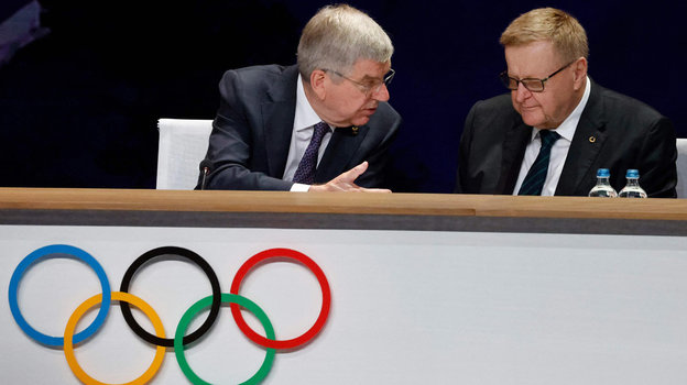 Томас Бах и Джон Коутс. Томас Бах и Джон Коутс