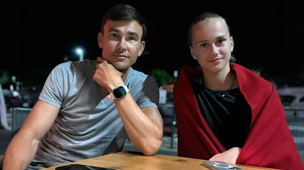 Сергей Федоровцев и его дочь Мария.