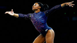 Гимнастка Симона Байлз