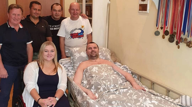 Елена Попова - глава «Клуба болельщиков ЦСКА с инвалидностью» в гостях у Вениамина Мандрыкина.