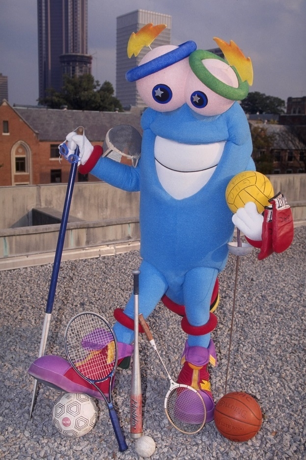 Иззи - талисман Игр-1996. Иззи - талисман Игр-1996