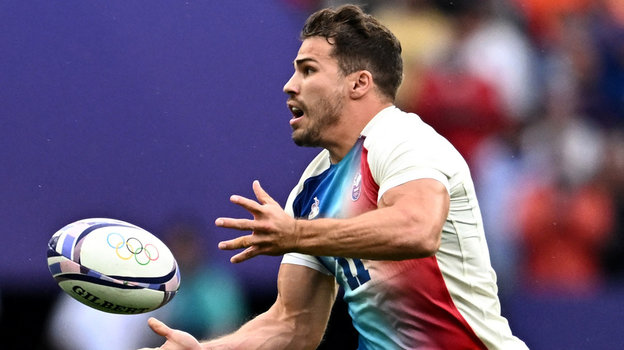 Главная звезда сборной Франции Антуан Дюпон.