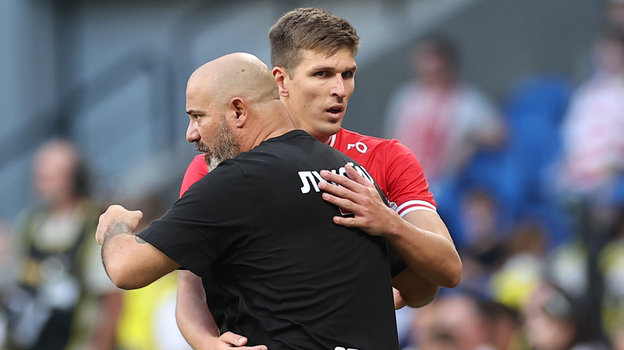 Деян Станкович и Александр Соболев. Деян Станкович и Александр Соболев