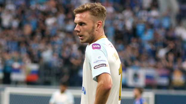 Максим Глушенков. Футболист «Зенита» Максим Глушенков