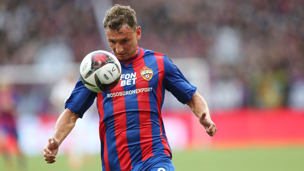 Федор Чалов. Футболист ЦСКА Федор Чалов